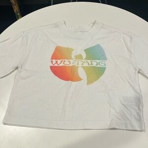 Wu-Tang girls gap size 12 cropped t shirt.